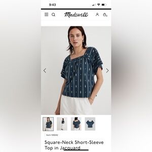 Madewell M top